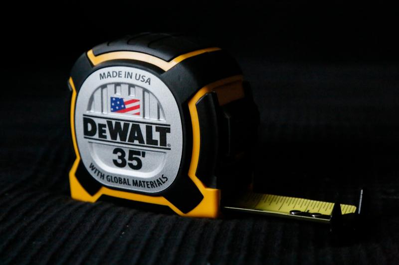 DeWalt tape measure is nice