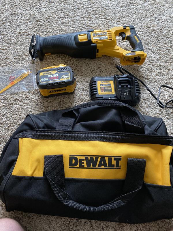 FLEXVOLT 60V MAX Brushless Cordless Reciprocating Saw Kit DEWALT