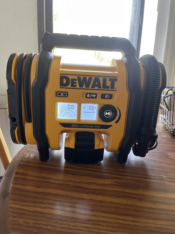 Dewalt Corded/ Cordless Air Inflator 20v, DCC020IB - Shop - Tool Swapper
