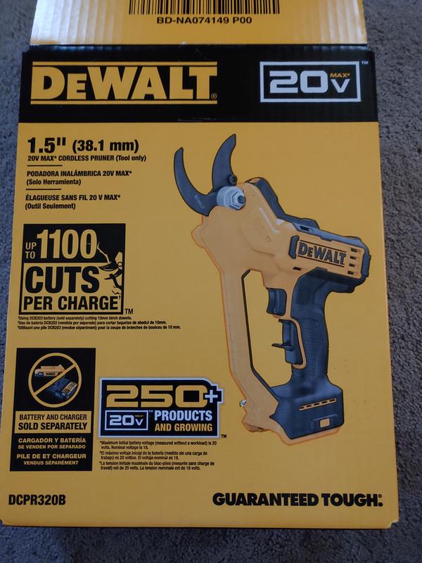 Dewalt discount 20v pruner