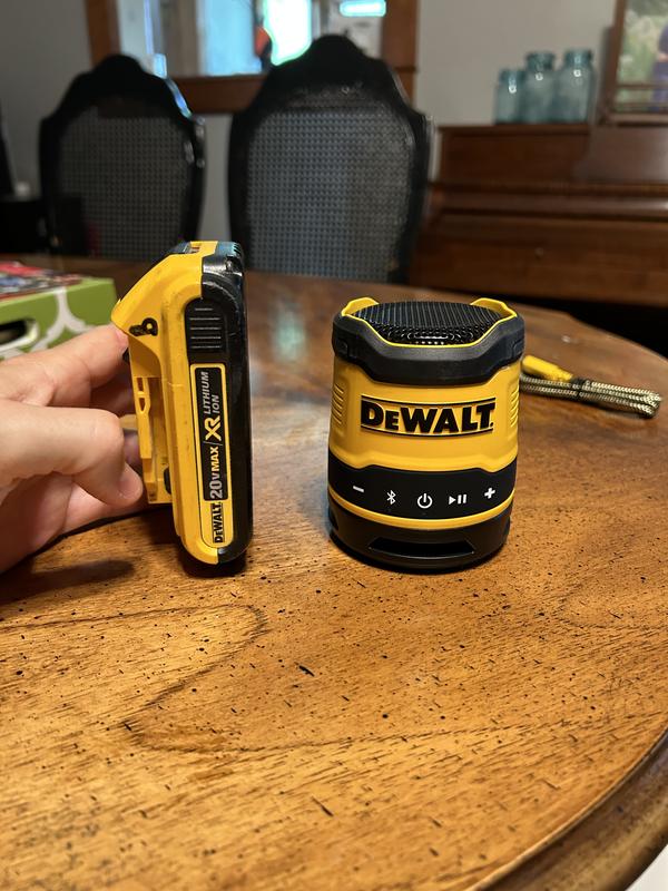 Rechargeable Mini Bluetooth Speaker DEWALT