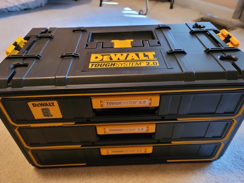 Dewalt toughsystem ds295 3 drawer deals toolbox