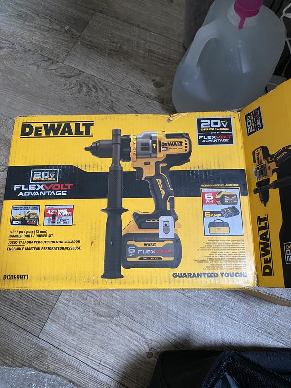 DEWALT TALADRO PERCUTOR 18V FLEXV ADVANTAGE DCD999T1