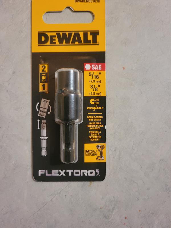 DeWalt FLEXTORQ 6 4-in-1 Double Ended Metric Nut Drivers DWADENDEXT-2MM