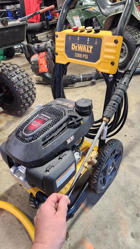 DeWalt 3300 PSI 2.4 GPM Gas Cold Water Pressure Washer DEWALT