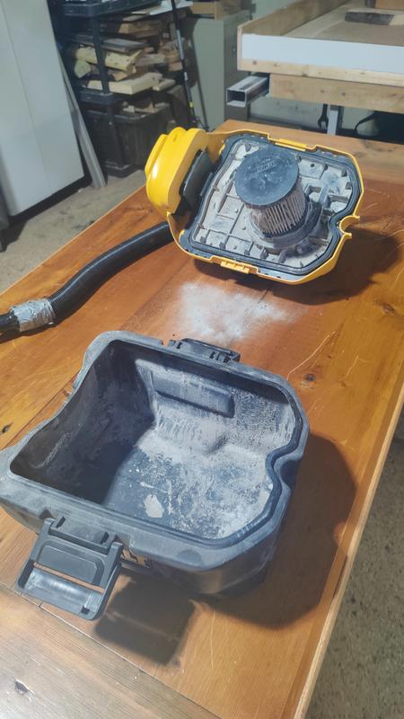 Dewalt dcv580 canister hotsell