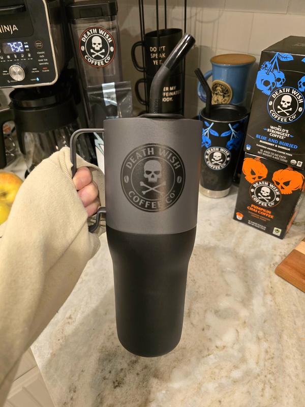 Shadow Straw Klean Kanteen – Death Wish Coffee