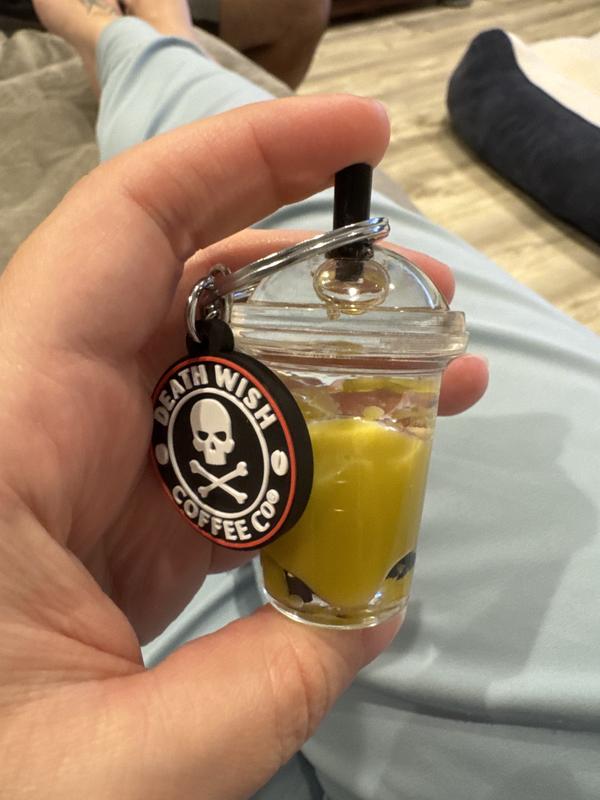 Iced Coffee Tumbler Keychain – Death Wish Coffee