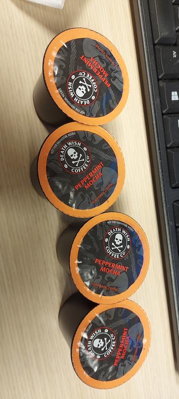 Peppermint Mocha Single-Serve Pods – Death Wish Coffee