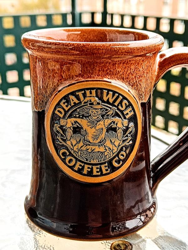 Death Wish Coffee Co Mug - Limited Edition - Cauldron shops Aged Pumpkin