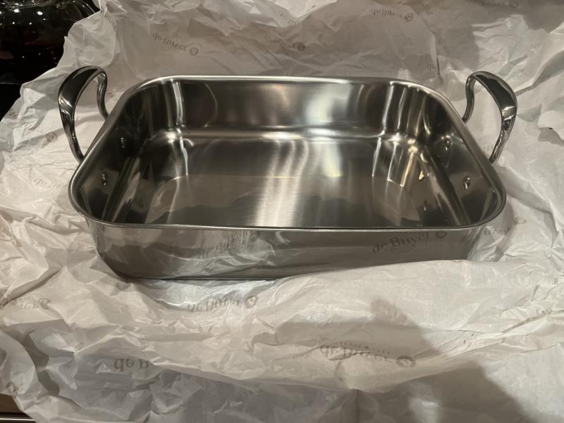 AFFINITY 5-ply Stainless Steel Roasting Pan – de Buyer