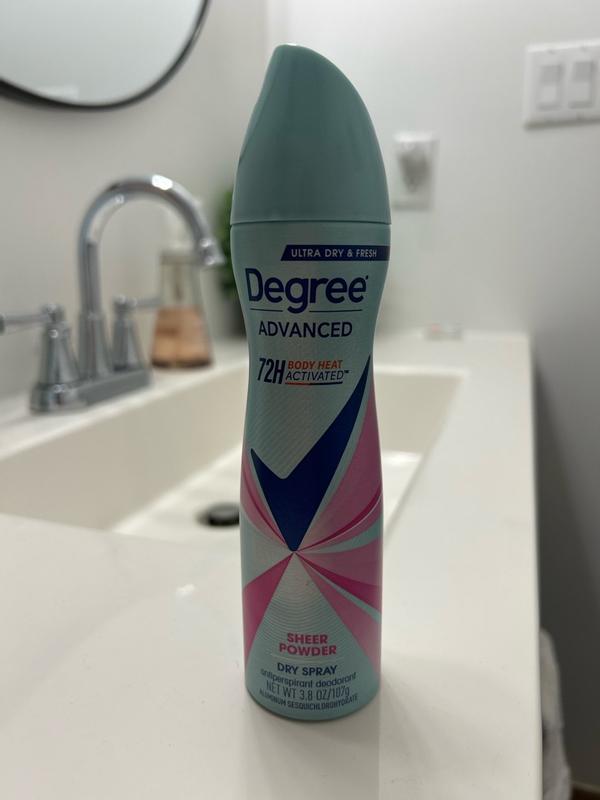 Degree Sheer Powder Invisible Solid Deodorant – 50 Ml, Reagiert Auf Körpertemperatur Und Bewegung, Für Langanhaltenden Schutz