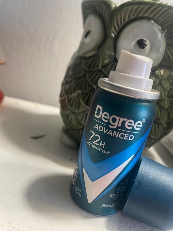 Degree Men Antiperspirant Deodorant Dry Spray Cool Rush, 3.8 oz