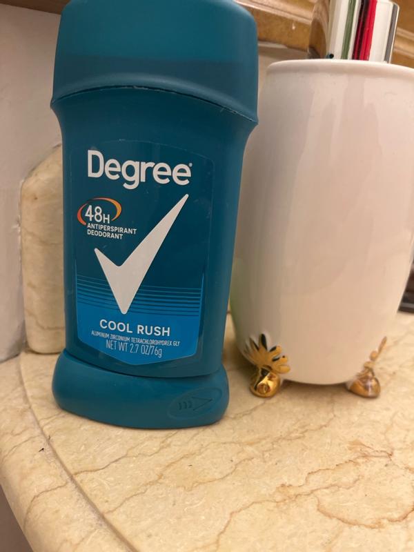 Degree 2.7 oz 2-Pack Cool Rush Antiperspirant Dry Protection