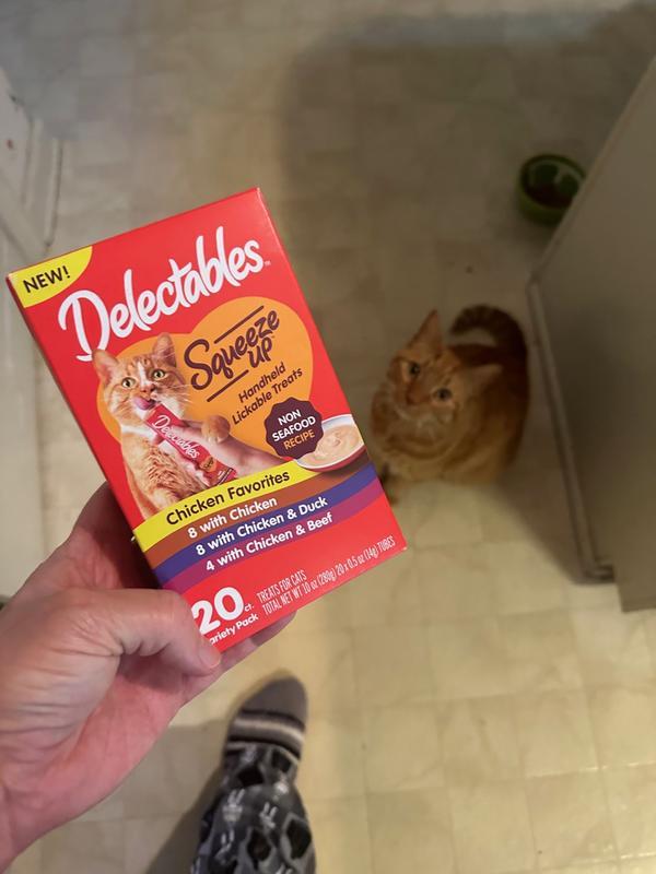 Delectables Squeeze Up Cat Treat Packs Interactive Delectables