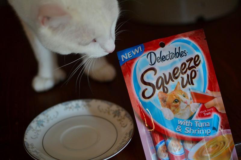 Squeeze up tuna and shrimp