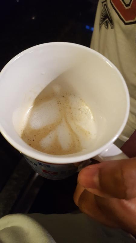 The Milk that Foams..