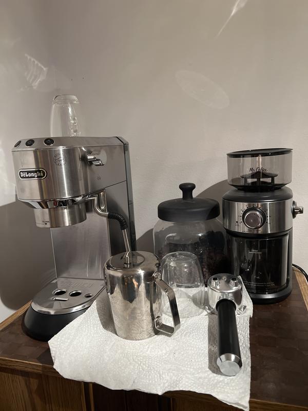 DeLonghi DEDICA Arte エスプレッソマシン Amazon.co.jp: De'Longhi EC885J-GY Dedica Arte Espresso Maker