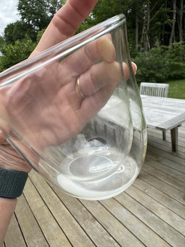 Captured dirty water from the dishwasher.