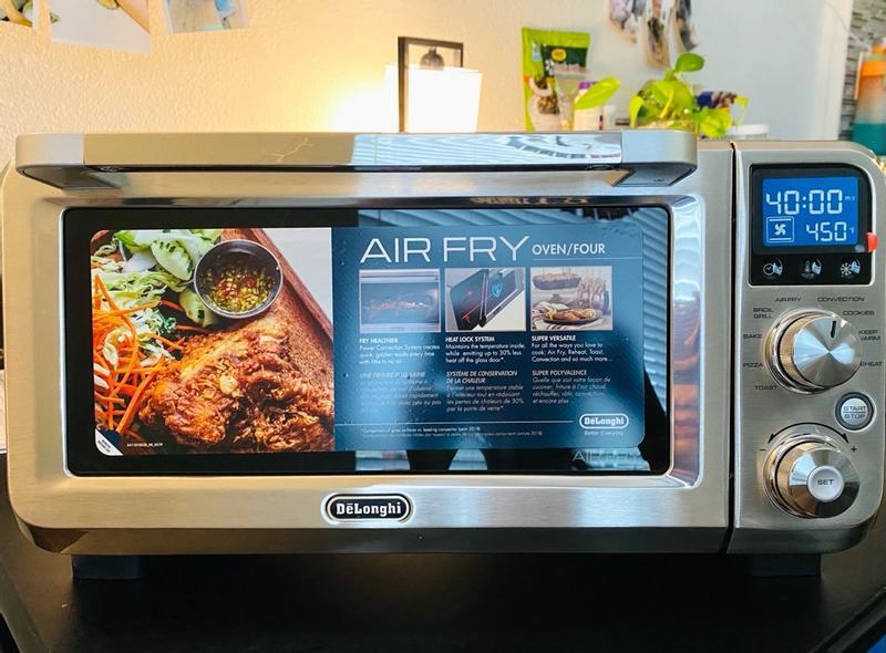 De'Longhi 6-Slice Silver Convection Toaster Oven Automatic