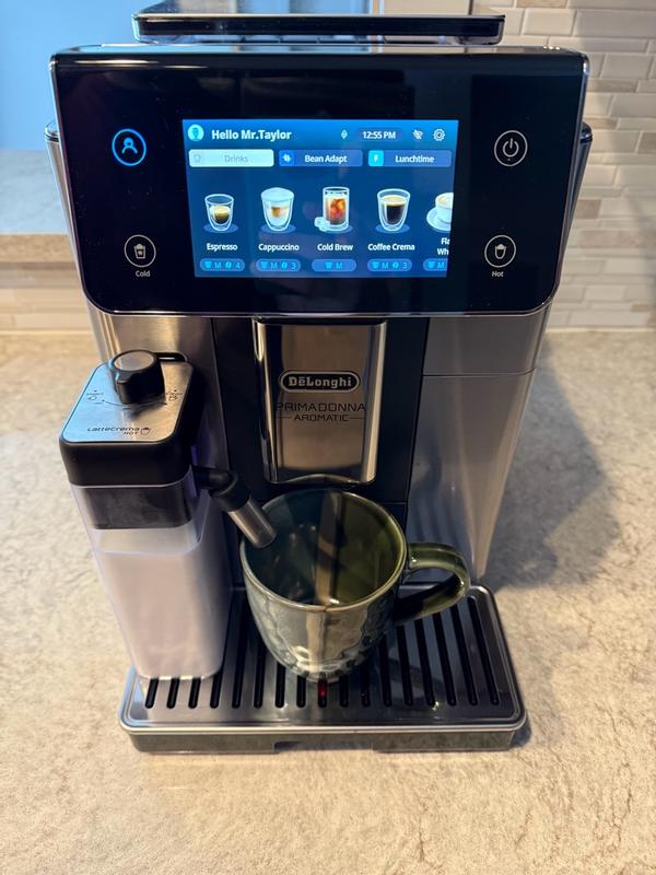 PrimaDonna Aromatic Espresso Machine Delonghi ECAM63075TM | Tanguay