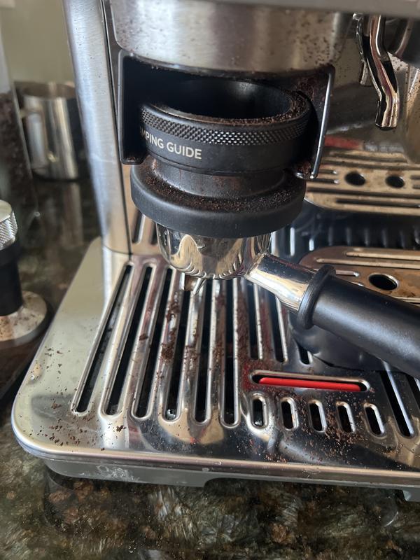 Gap and coffee grounds