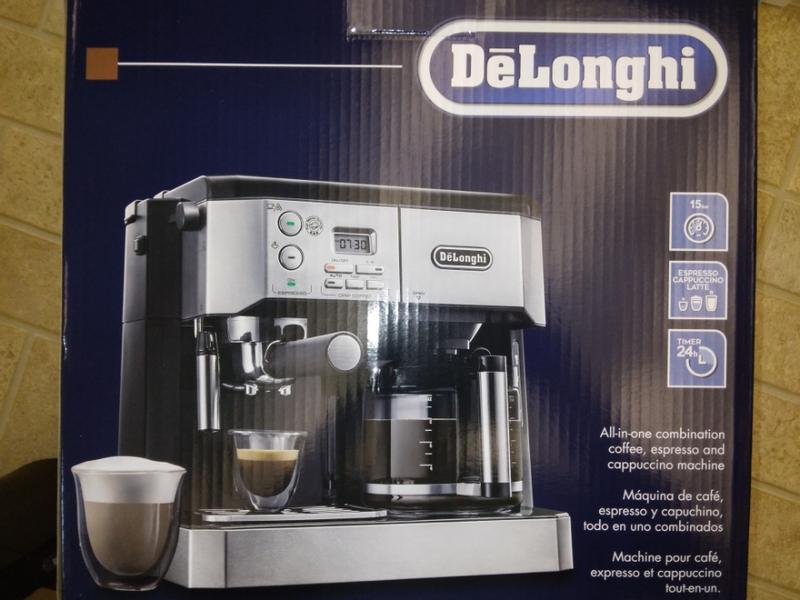 DeLonghi Coffee and Espresso Combo Brewer & Reviews
