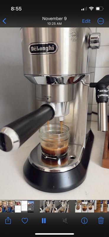 Machine Espresso Delonghi Dedica Noir EC695K - Araku : Café de Spécialité