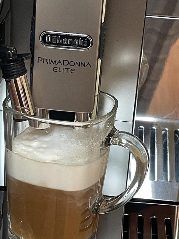 DeLonghi PrimaDonna Elite wifi operated bean-to-cup coffee machine