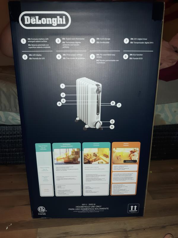 RadiaS ECO Digital Full Room Radiant Heater | De'Longhi
