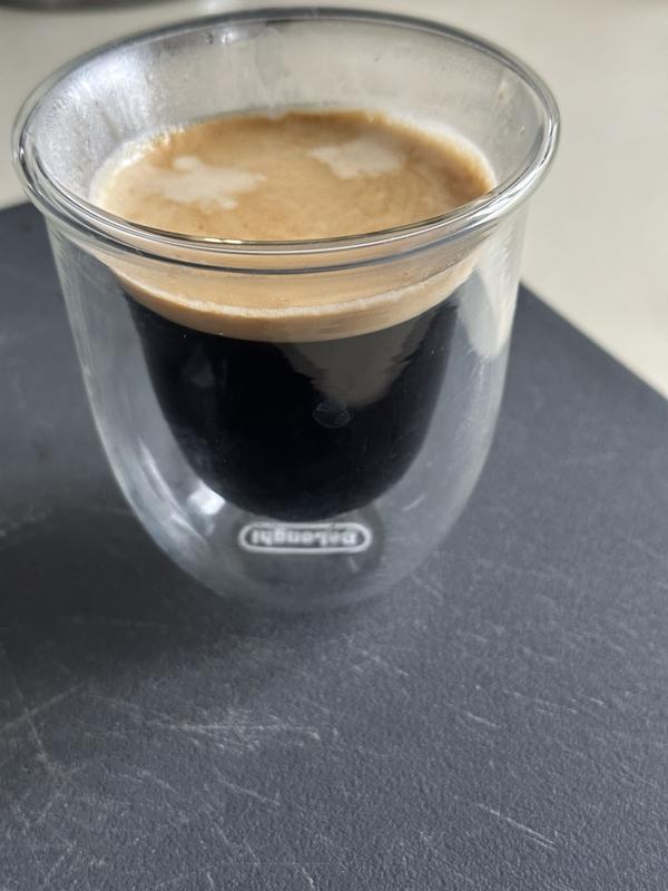 COLLECTION DELONGHI - TASSE A CAFE ESPRESSO EN VERRE DOUBLE PAROI - 6CL