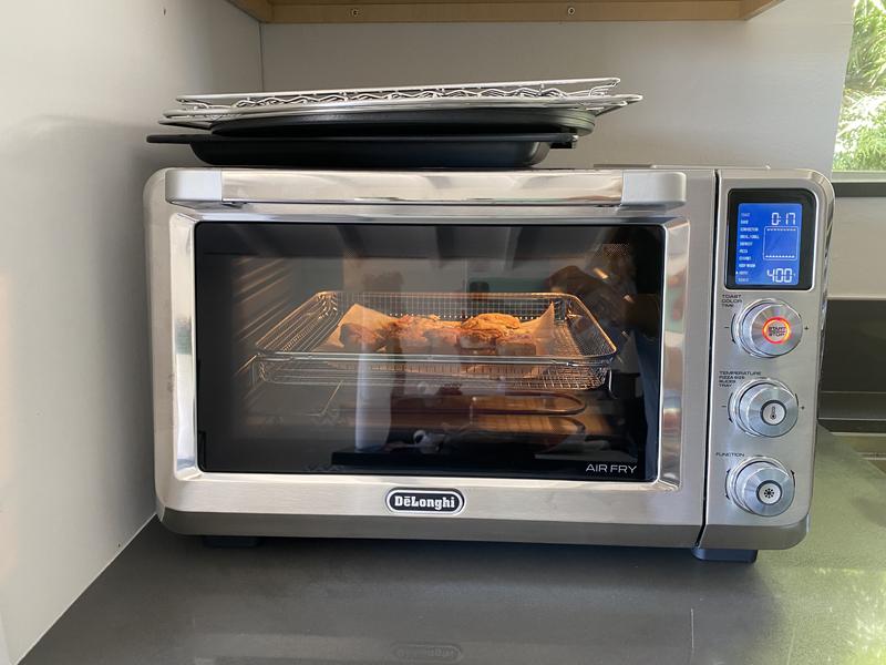 DeLonghi Livenza Stainless Steel Air Fryer Convection Oven