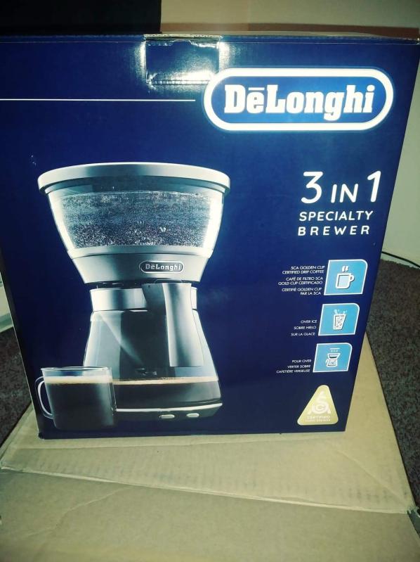 De'Longhi 8-Cup Coffee Maker Silver Metallic ICM17270 - Best Buy