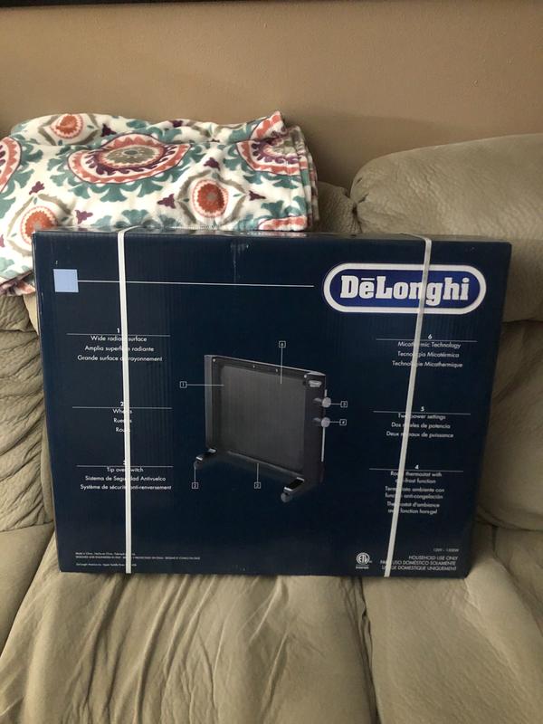DeLonghi HMP1500 Heater wall mounted mobile 1500 W - Office Depot
