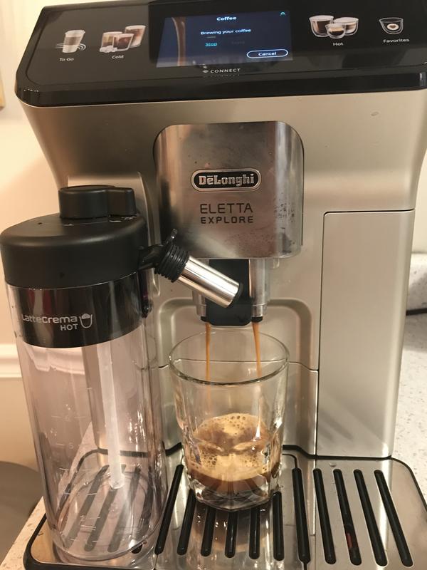 De'Longhi Fully Automatic Machine Connected Cold Brew Eletta Explore i