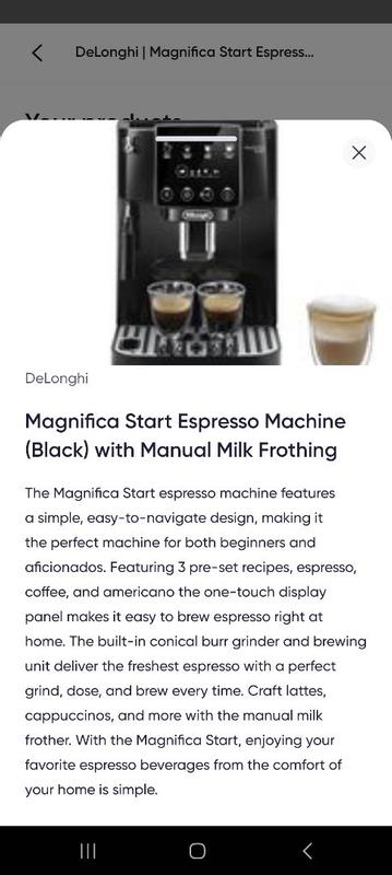 Magnifica Start Espresso Machine | De'Longhi Magnifica Start Espresso Machine | De'Longhi