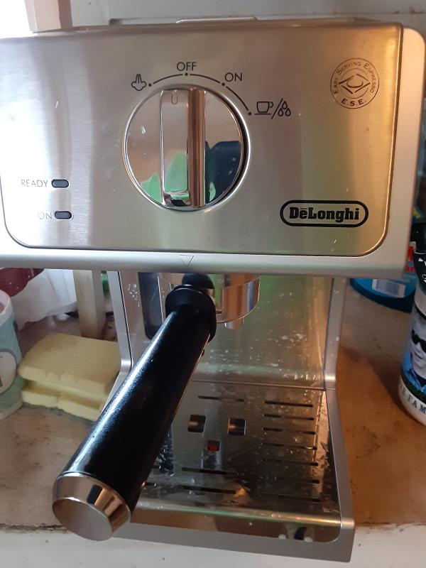 De'Longhi ECP3630 Pump Espresso Machine in Stainless Steel Bed Bath