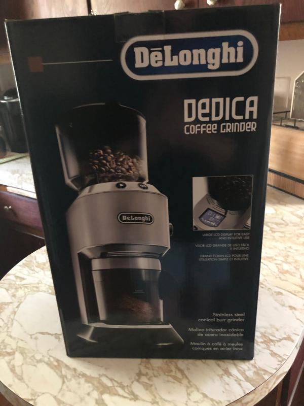 Delonghi Molinillo Café KG521.M Plateado