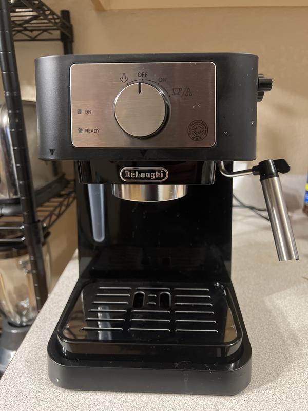 DeLonghi Stilosa Espresso Maker 15 Bar Pump Black Canadian Tire