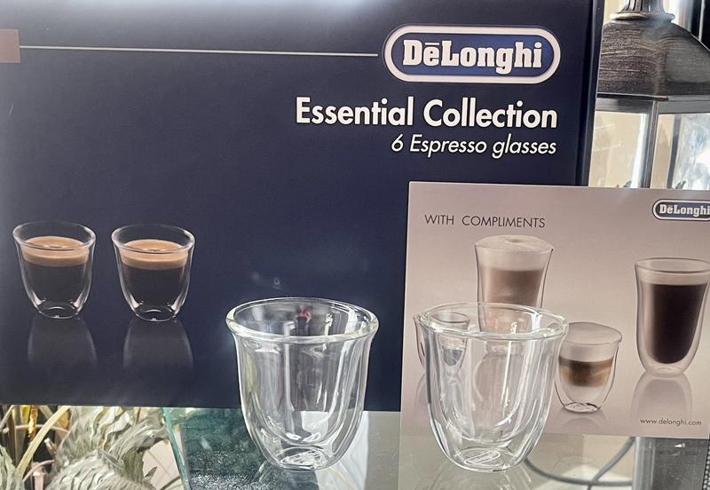 Delonghi Espresso Glasses