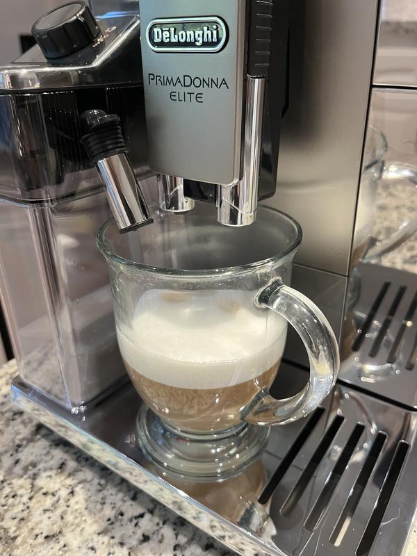 DeLonghi PrimaDonna Elite wifi operated bean-to-cup coffee machine