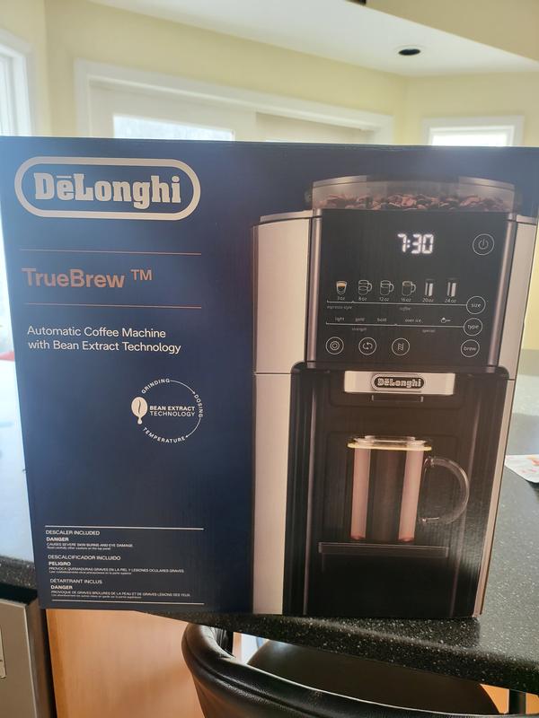 De Longhi TrueBrew Drip Coffee Maker Stainless with Thermal Carafe