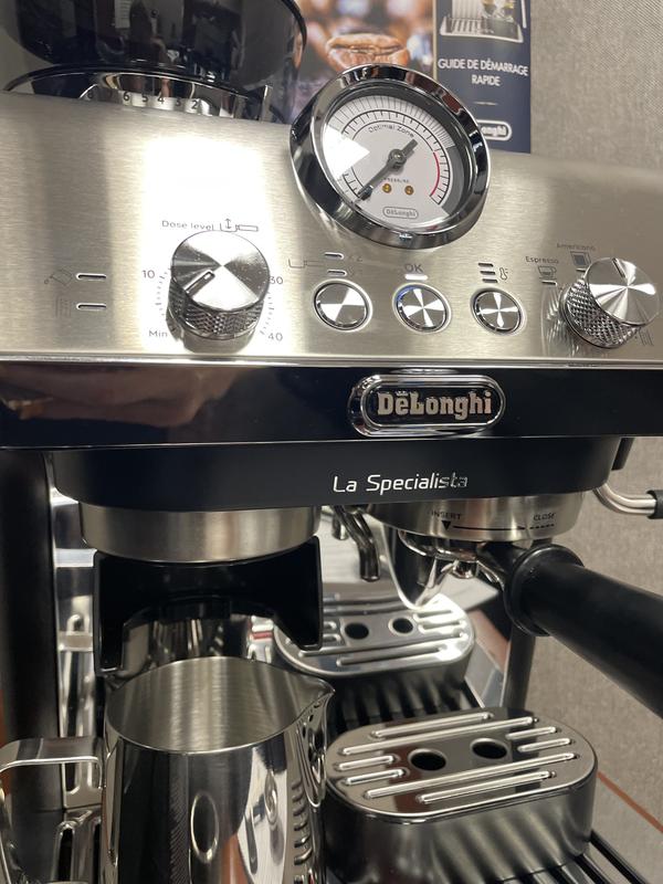 De'Longhi Stainless Steel Programmable Espresso Machine with