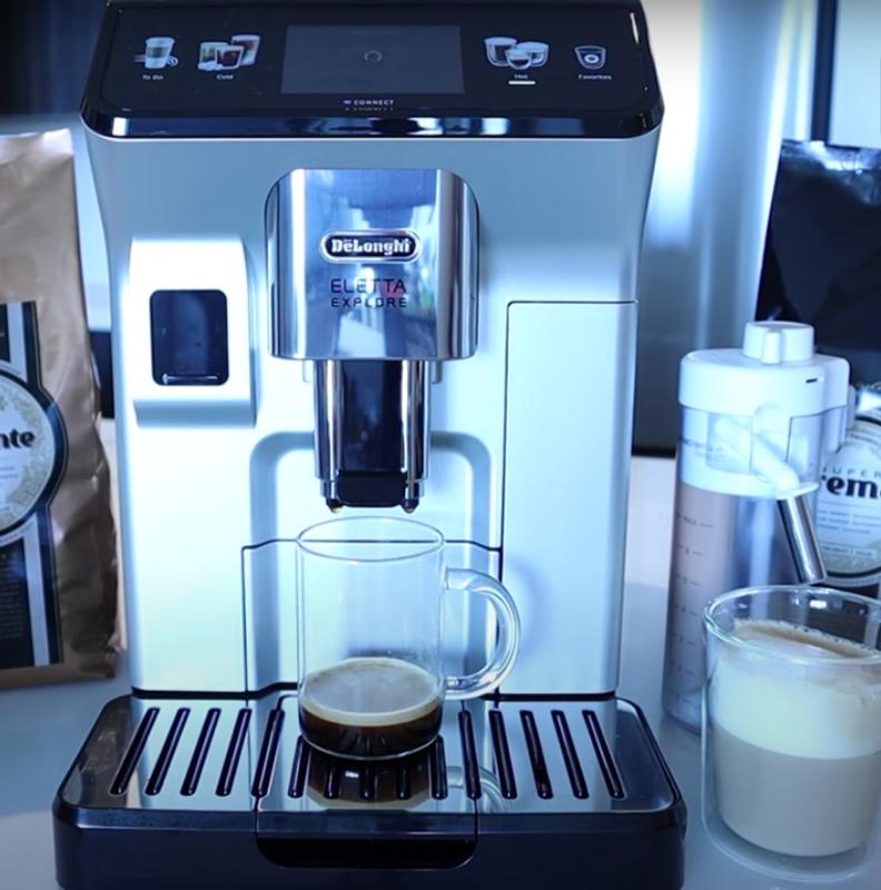 Eletta Explore Fully Automatic Espresso Machine with Cold Brew