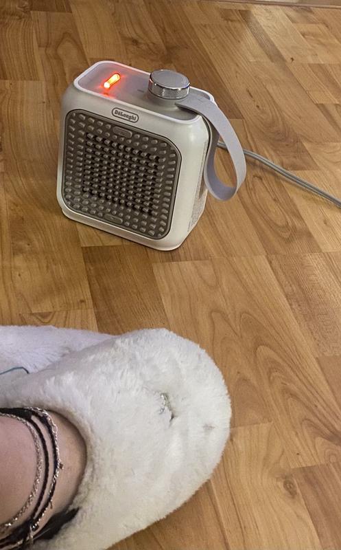 Capsule Solo Ceramic Heater, White | De'Longhi