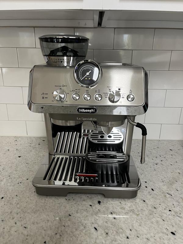 Artisan electric espresso machine, 1470W, Medallion Silver