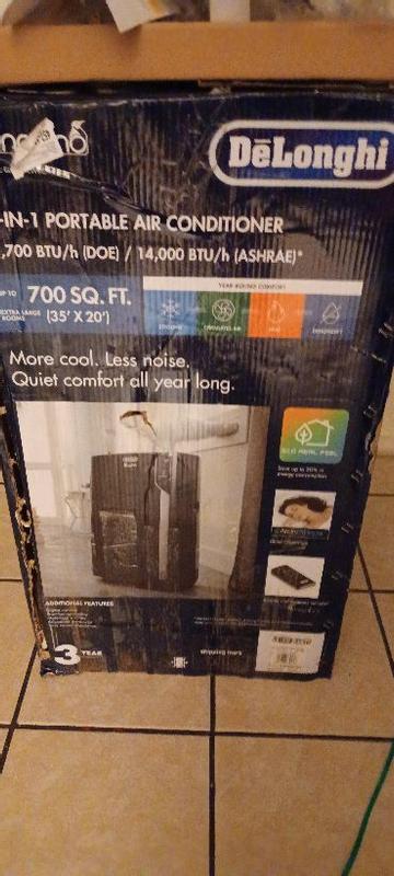 Pinguino Portable Air Conditioner PACEL390HLWKC De Longhi