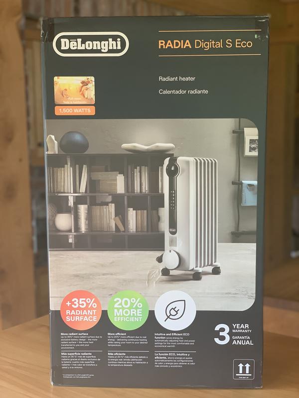 RadiaS Digital Full Room Radiant Heater | De'Longhi