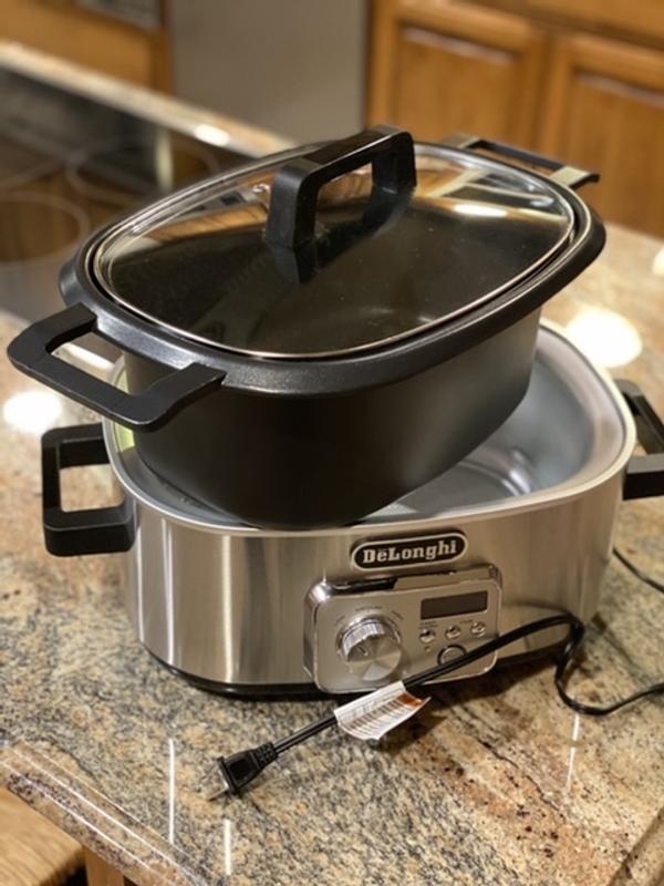 De'Longhi Livenza 7-in-1 Multi-Cooker Programmable SlowCooker, Bake, Brown,  Saute, Rice, Steamer & Warmer, Easy to Use and Clean, Nonstick Dishwasher  Safe Pot, (6-Quart) & Reviews