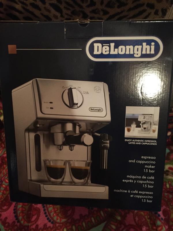 De'Longhi ECP3630 Pump Espresso Machine in Stainless Steel Bed Bath